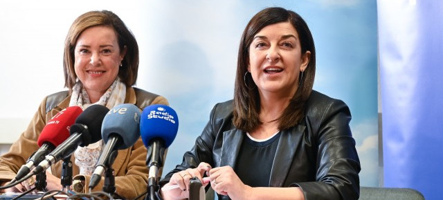 La presidenta del PP de Cantabria, María José Sáenz de Buruaga