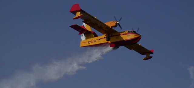 Medios aéreos en la extinción de incendios