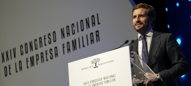 Pablo Casado en el XXIV Congreso Nacional de la Empresa Familiar