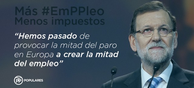 Más Empleo, menos impuestos