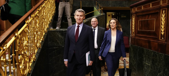  Feijóo en el Congreso de los Diputados