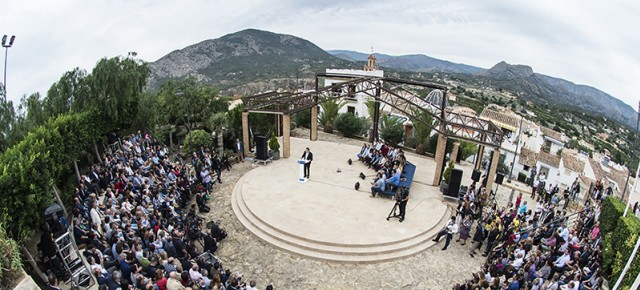 Mariano Rajoy clausura un acto del PP en Finestrat (Alicante)