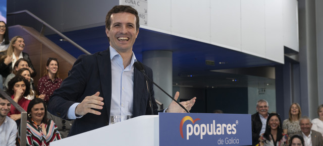 Pablo Casado en Vigo