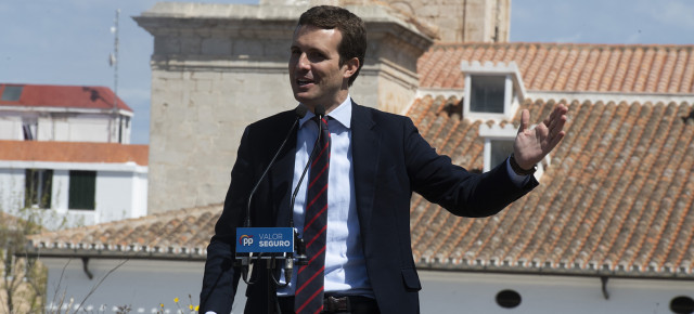 Pablo Casado en Menorca