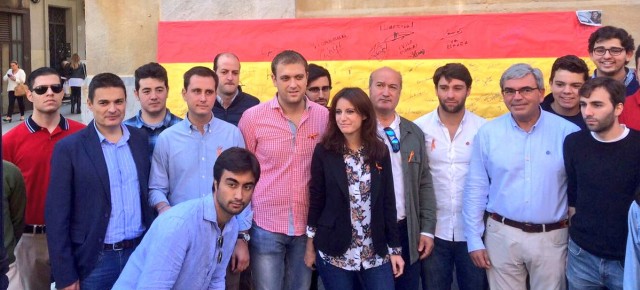 Andrea Levy en el acto Gijón es de bandera