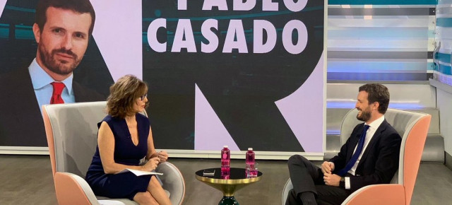 Pablo Casado entrevistado en el Programa de Ana Rosa
