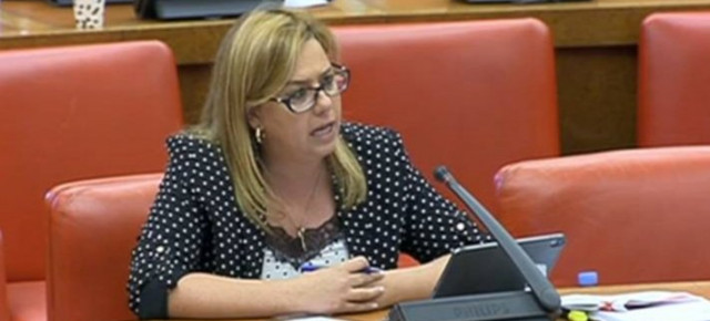 La diputada del GPP en el Congreso de los Diputados, Elena Castillo