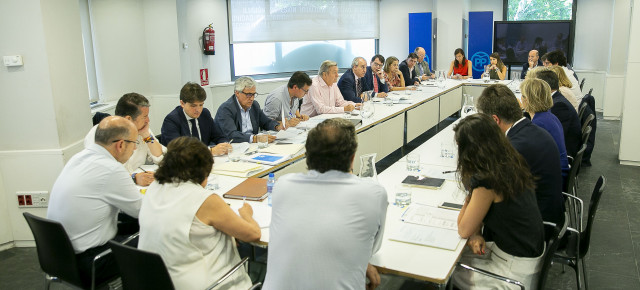 Reunión del COC del XIX Congreso del Partido Popular