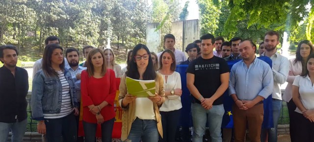 Acto conmemorativo del Día de Europa organizado por Nuevas Generaciones del PP