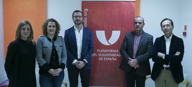 Javier Maroto se reúne con la Plataforma del Voluntariado de España