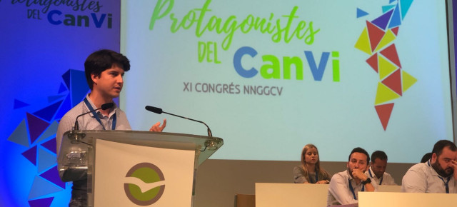 Diego Gago en el XI Congreso Autonómico de Nuevas Generaciones de la Comunidad Valenciana
