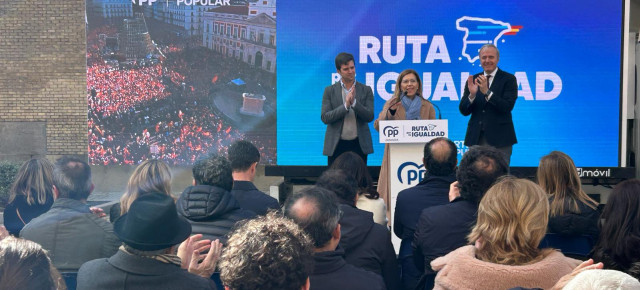 Presentación de la Ruta por la Igualdad en Zaragoza 