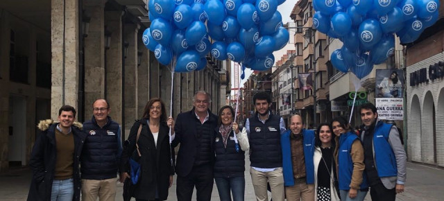 Esteban Gonzalez Pons en Palencia 