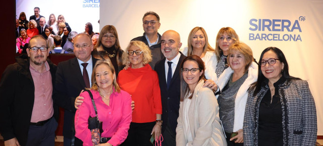 El portavoz del GPP Miguel Tellado en Barcelona