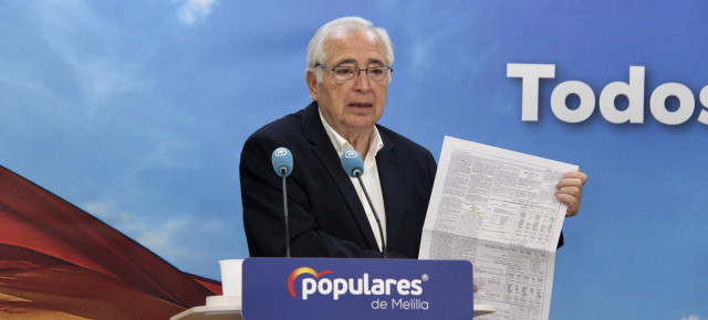 El presidente del PP de Melilla, Juan José Imbroda