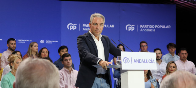 El coordinador general del PP, Elías Bendodo