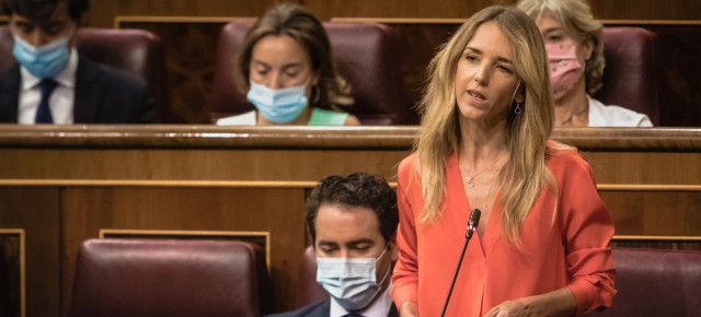 La portavoz del GPP en el Congreso, Cayetana Álvarez de Toledo