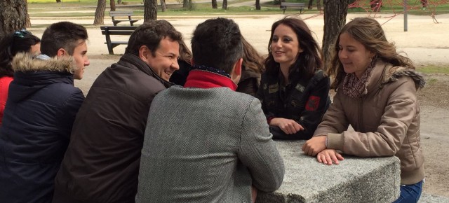 Andrea Levy visita Las Rozas