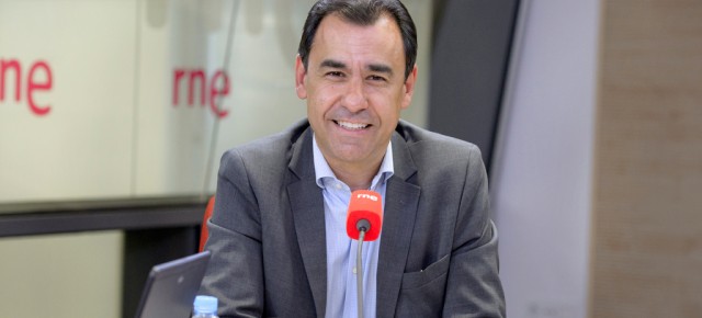 Fernando Martínez Maillo durante una entrevista en 