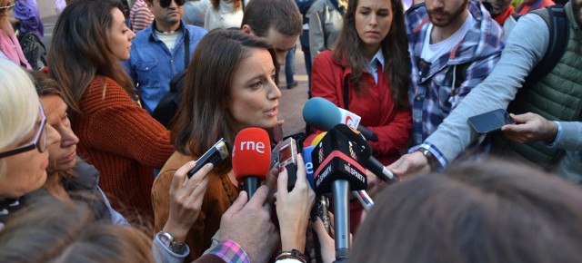 Andrea Levy acude a la Marcha estatal contra las violencias machistas 