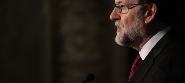 El presidente del Gobierno, Mariano Rajoy, preside el acto de presentación del 