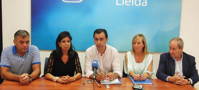Fernando Martínez Maillo se reúne con el Equipo de Campaña del PP de Lleida