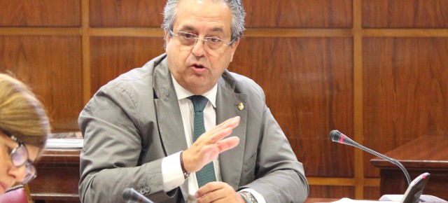 El portavoz de Sanidad y senador por Canarias, Antonio Alarcó