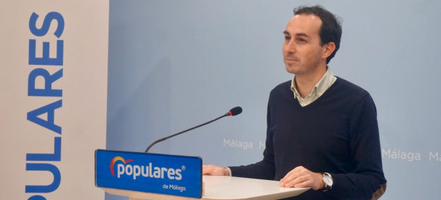 El diputado del PP en el Parlamento de Andalucía, Miguel Ángel Ruiz