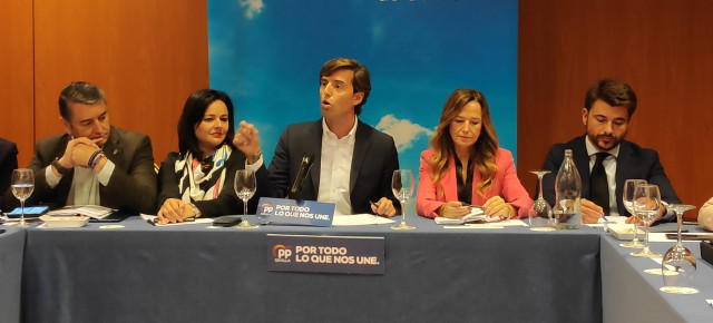 El vicesecretario de Comunicación, Pablo Montesinos, en Sevilla