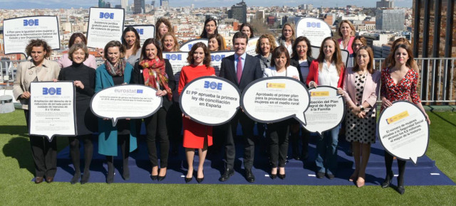 Celebración del acto con motivo del Día Internacional de la Mujer