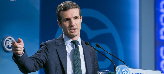 El vicesecretario de Comunicación del Partido Popular, Pablo Casado.