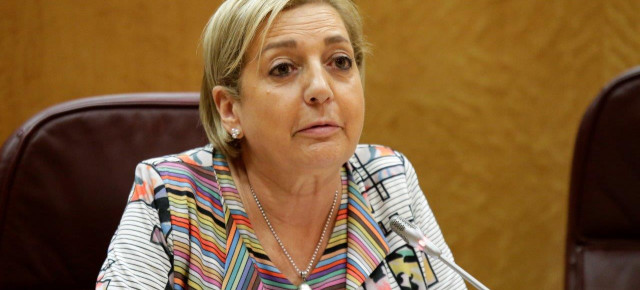 La senadora del PP, Paloma Sanz