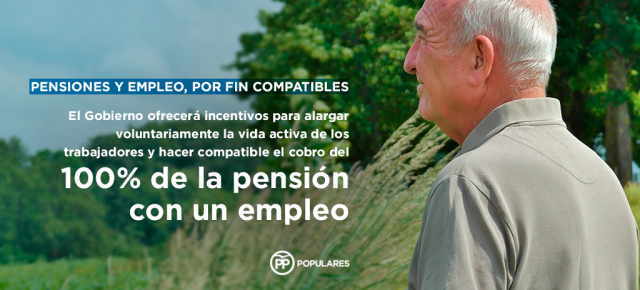 Las pensiones están garantizadas ahora y en el futuro