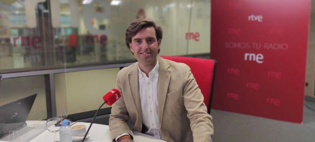 Pablo Montesinos en una entrevista en RNE