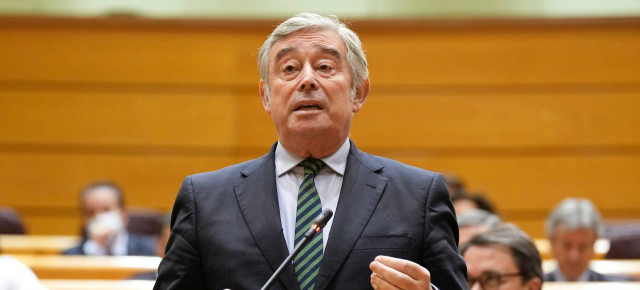 El portavoz adjunto del GPP en el Senado, José Manuel Barreiro