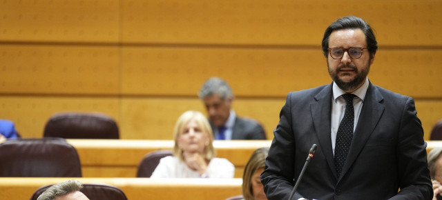 El senador del Grupo Parlamentario Popular por Gran Canaria, Sergio Ramos