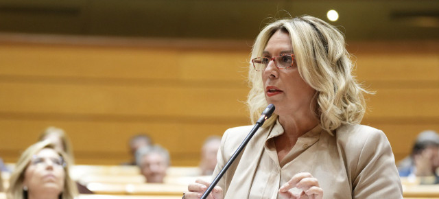 La secretaria general del Grupo Parlamentario Popular y senadora por Navarra, Amelia Salanueva