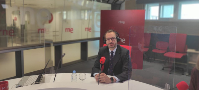 Javier Maroto en una entrevista en el programa Las Mañanas de RNE