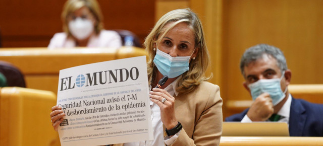 La senadora por Madrid, Ana Camíns