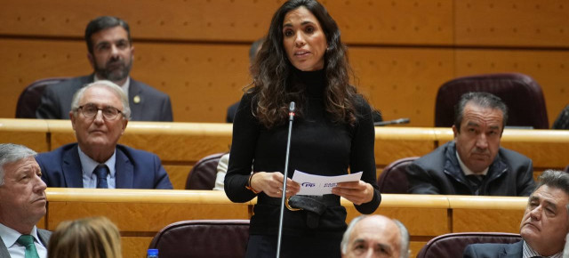 La portavoz de Agricultura del GPP en el Senado, Lorena Guerra