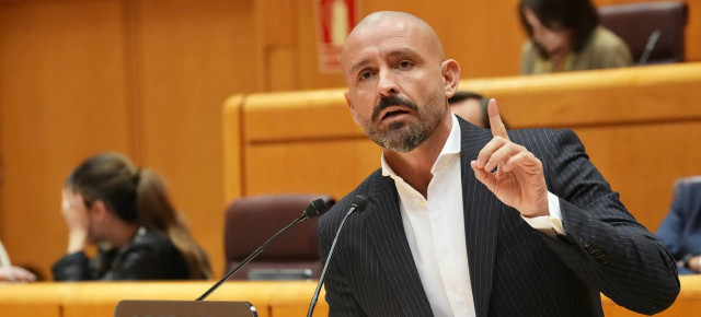 El senador por Madrid, Jaime de los Santos El senador por Madrid, Jaime de los Santos