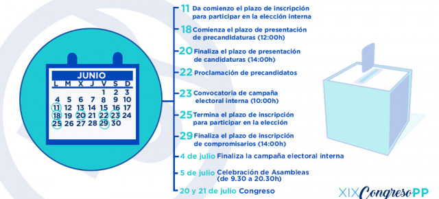 Calendario 19 Congreso Nacional Extraordinario