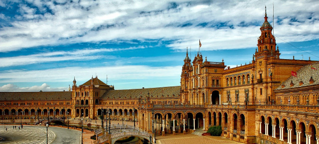 Plaza de España, en Sevilla