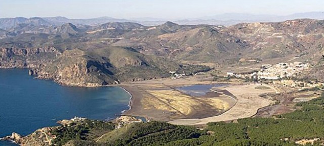 Bahía de Portmán, en Murcia