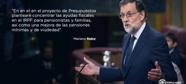 Mariano Rajoy comparece en el Congreso para hablar sobre la garantía de las pensiones en España
