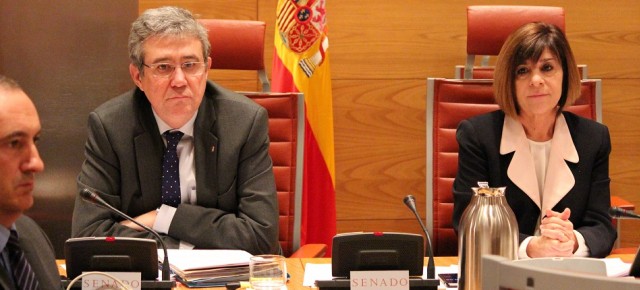 Francisco Fernández en la Comisión de Sanidad y Asuntos Sociales del Senado
