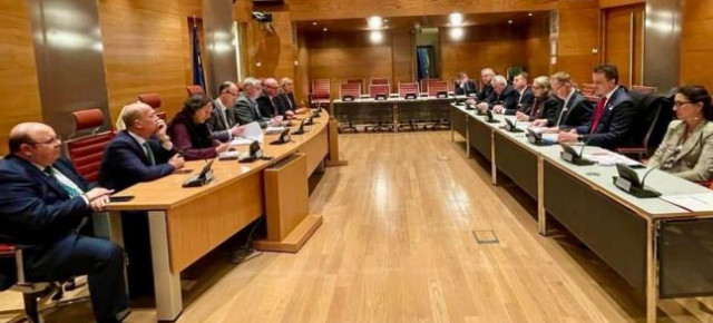 Senadores populares de la Comisión de Agricultura reunidos con los miembros de la Presidencia de la Comisión de Agricultura de Polonia