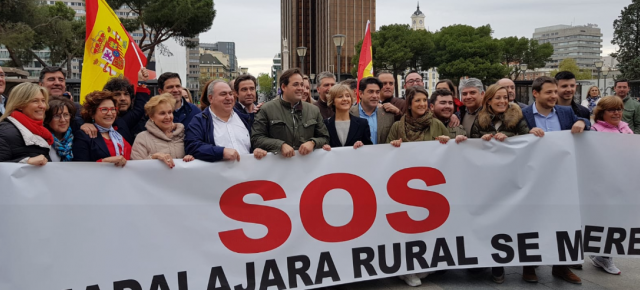 Manifestación España Vaciada