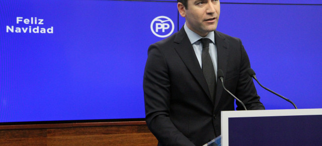 El secretario general del Partido Popular, Teodoro García Egea