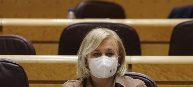 Mercedes Fernández en el Pleno del Senado